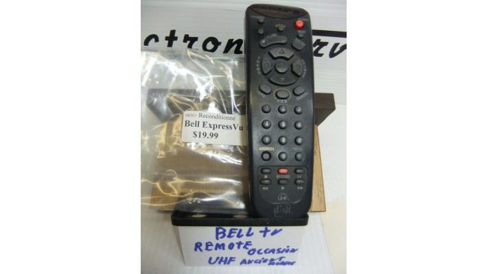Bell TV 4700  télécommande UHF,